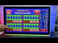 24 inch LCD-scherm met LED-lichtstrip-randframe voor casino