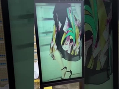 55' IP66 optische binding waterdicht 2500 nits outdoor lcd reclame digitale display kiosk met ll