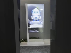 Doorzichtig OLED-scherm voor grote winkelcentra met maximale resolutie 3840*2160