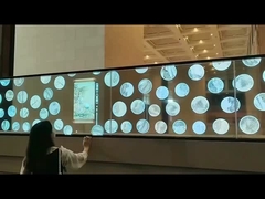 55 inch Panel Zelfemissie Transparante OLED Scherm Display Hoog transparante Interactieve OLED