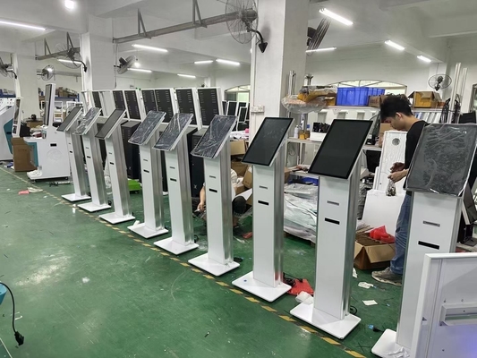 23.6 inch Self-service Terminal Betaling Self-service Ticket Kiosk Self-service kiosk met printer